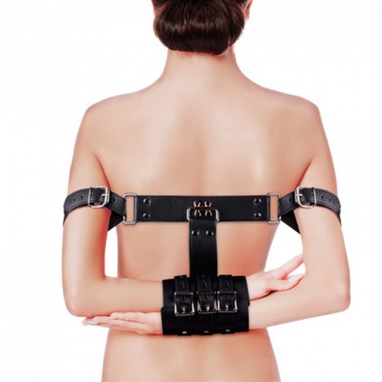 COMPLETE ARM RESTRAINTS - BLACK