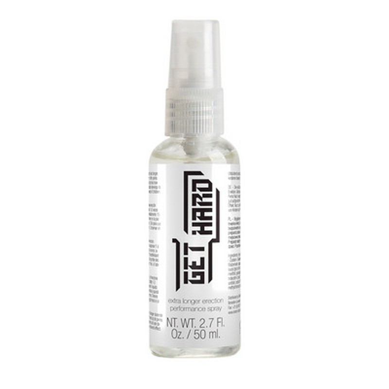 GET HARD - ERECTION SPRAY - 2 FL OZ / 50 ML