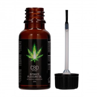 ACEITE CBD INTIMATE PLEASURE OIL - 0.7 FL OZ / 20 ML