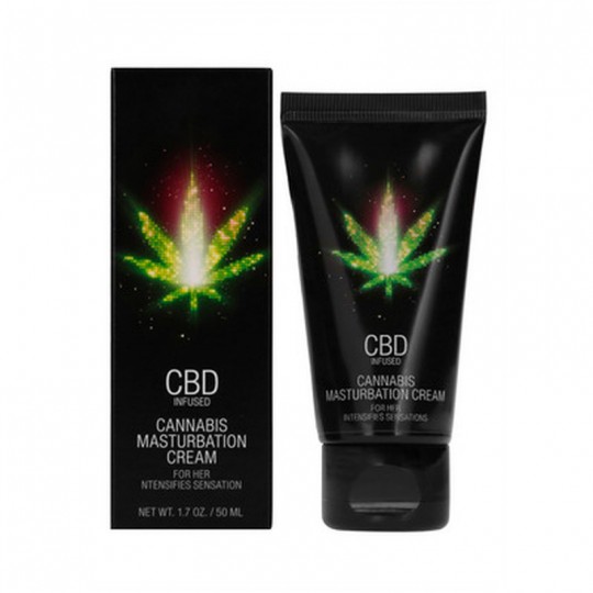 CBD CANNABIS MASTURBATION CREAM FOR HER - 2 FL OZ / 50 ML