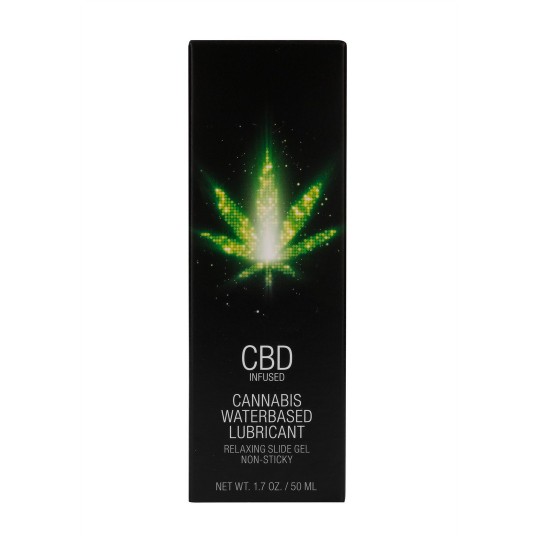 CBD CANNABIS WATERBASED LUBRICANT - 2 FL OZ / 50 ML