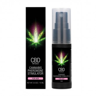 CBD CANNABIS PHEROMONE STIMULATOR FOR HER - 0.5 FL OZ / 15 ML