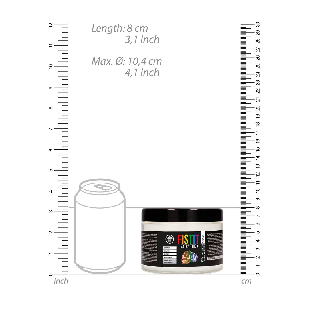 EXTRA THICK LUBRICANT RAINBOW EDITION - 17 FL OZ / 500 ML