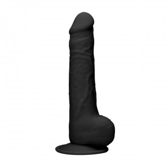 SILICONE DILDO WITH BALLS - 9 / 24 CM