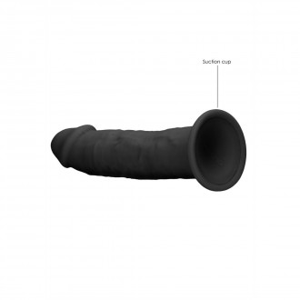 SILICONE DILDO WITHOUT BALLS - 6 / 15 CM