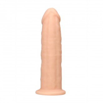 SILICONE DILDO WITHOUT BALLS - 6 / 15 CM