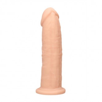 SILICONE DILDO WITHOUT BALLS - 8 / 20 CM