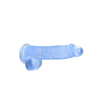 REALISTIC DILDO WITH BALLS - 6 / 15 CM