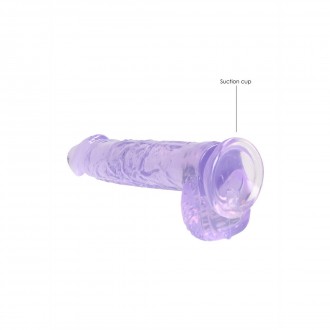 REALISTIC DILDO WITH BALLS - 6 / 15 CM