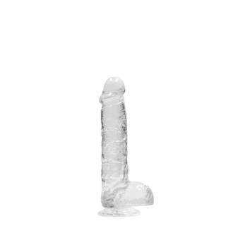 REALISTIC DILDO WITH BALLS - 6 / 15 CM