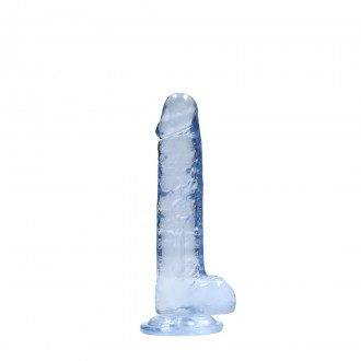 REALISTIC DILDO WITH BALLS - 7 / 17 CM