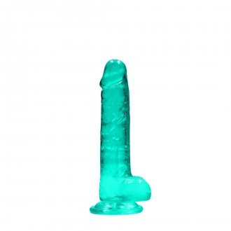 REALISTIC DILDO WITH BALLS - 7 / 17 CM