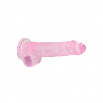 REALISTIC DILDO WITH BALLS - 8 / 21 CM