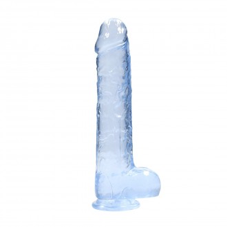 REALISTIC DILDO WITH BALLS - 9 / 22 CM