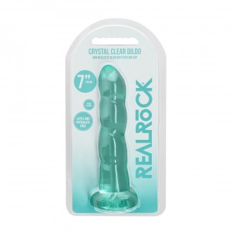 NON-REALISTIC DILDO WITH SUCTION CUP - 7 / 17 CM