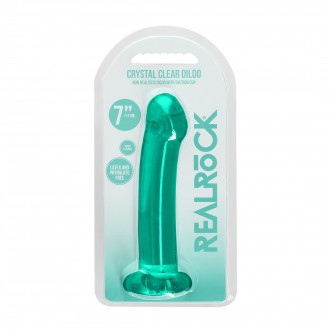 NON-REALISTIC DILDO WITH SUCTION CUP - 7 / 17 CM