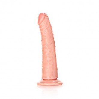 SLIM REALISTIC DILDO WITH SUCTION CUP - 6 / 15,5 CM