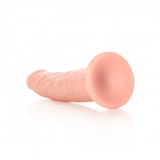 SLIM REALISTIC DILDO WITH SUCTION CUP - 6 / 15,5 CM