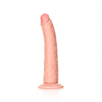 SLIM REALISTIC DILDO WITH SUCTION CUP - 8 / 20,5 CM