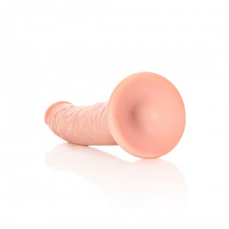 SLIM REALISTIC DILDO WITH SUCTION CUP - 8 / 20,5 CM