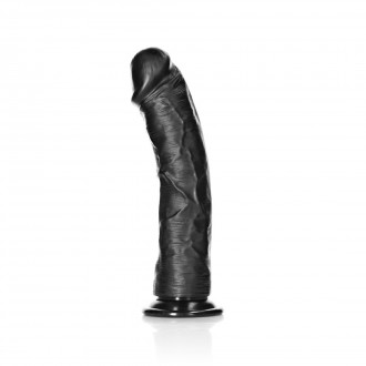 CURVED REALISTIC DILDO WITH SUCTION CUP - 9 / 23 CM