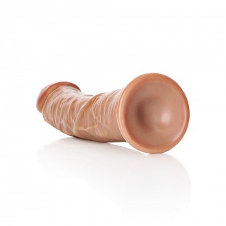 CURVED REALISTIC DILDO WITH SUCTION CUP - 9 / 23 CM