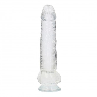 REALISTIC DILDO WITH BALLS - 10 / 25,4 CM