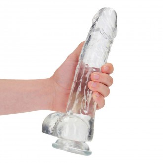 REALISTIC DILDO WITH BALLS - 10 / 25,4 CM