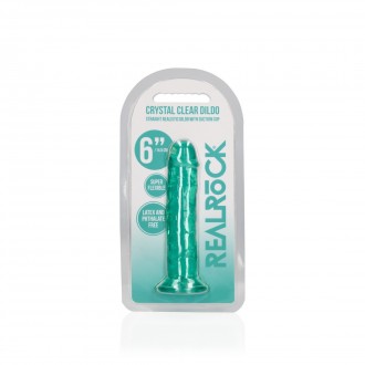 STRAIGHT REALISTIC DILDO WITH SUCTION CUP - 6' / 14,5