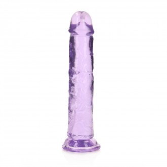 STRAIGHT REALISTIC DILDO WITH SUCTION CUP - 7' / 18