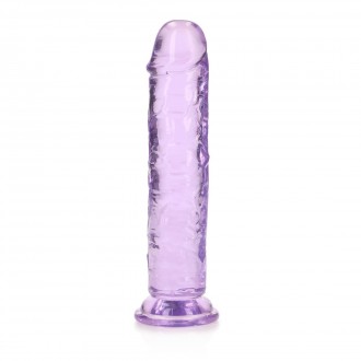 STRAIGHT REALISTIC DILDO WITH SUCTION CUP - 7' / 18