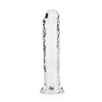 STRAIGHT REALISTIC DILDO WITH SUCTION CUP - 7' / 18