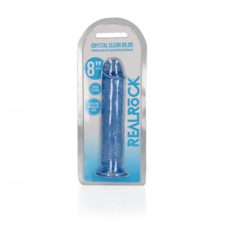 STRAIGHT REALISTIC DILDO WITH SUCTION CUP - 8' / 20