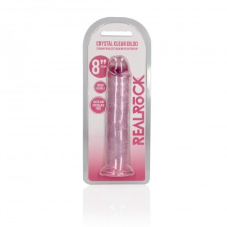 STRAIGHT REALISTIC DILDO WITH SUCTION CUP - 8' / 20