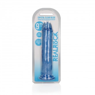 STRAIGHT REALISTIC DILDO WITH SUCTION CUP - 9' / 23