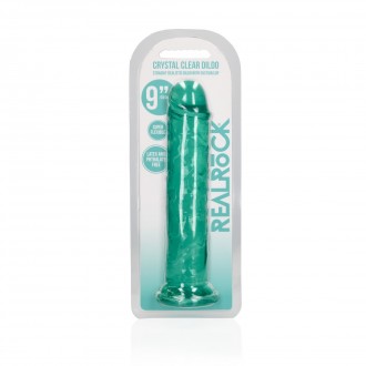 STRAIGHT REALISTIC DILDO WITH SUCTION CUP - 9' / 23