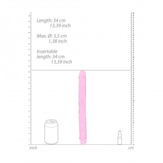REALISTIC DOUBLE DONG - 13'' / 34 CM