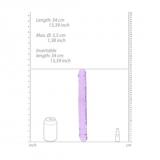 REALISTIC DOUBLE DONG - 13'' / 34 CM