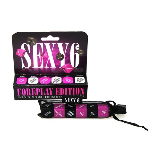 SEXY 6 DICE - SEXY FOREPLAY DICE