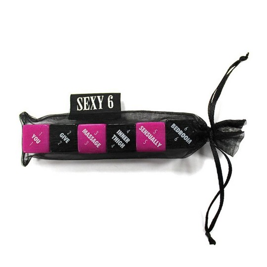 SEXY 6 DICE - SEXY FOREPLAY DICE