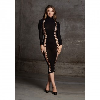 CARME XI - DRESS WITH TURTLENECK - ONE SIZE