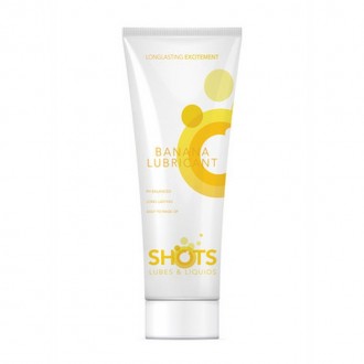 LUBRIFICANTE À BASE DE ÁGUA COM SABOR A BANANA 3 FL OZ 100 ML SHOTS LUBES & LIQUIDS