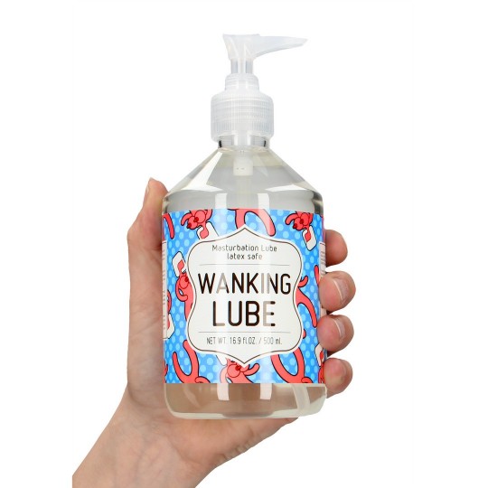 WANKING LUBE - MASTURBATION LUBRICANT - 17 FL OZ / 500 ML