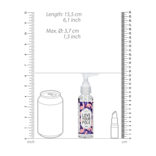 LOVE YOUR POLE - MASTURBATION LUBRICANT - 3 FL OZ / 100 ML