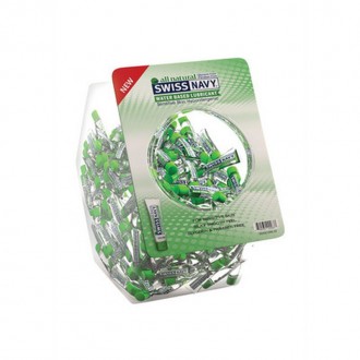 ALL-NATURAL - WATERBASED LUBRICANT - FISHBOWL - 50 PIECES