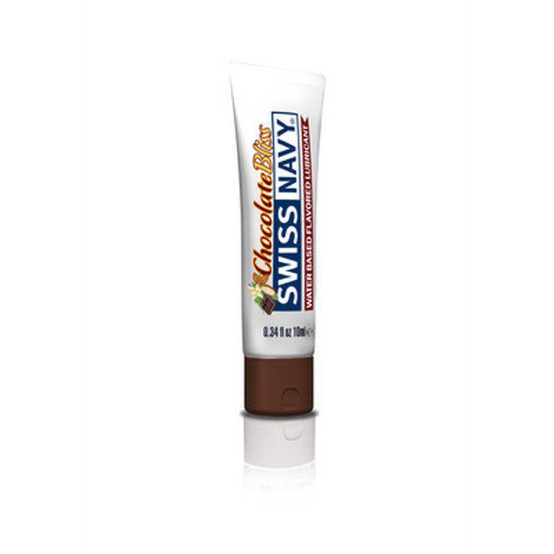 LUBRICANT WITH CHOCOLATE BLISS FLAVOR - 0.3 FL OZ / 10 ML