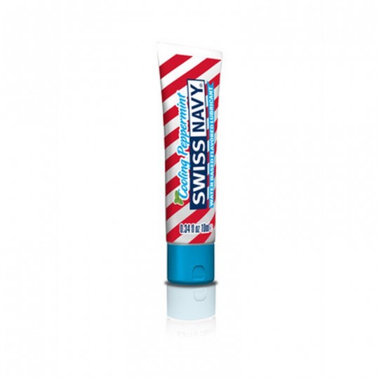 LUBRICANT WITH COOLING PEPPERMINT FLAVOR - 0.3 FL OZ / 10 ML