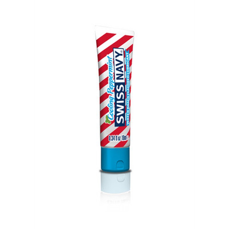 LUBRICANT WITH COOLING PEPPERMINT FLAVOR - 0.3 FL OZ / 10 ML