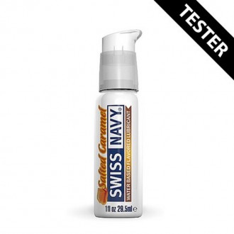 SALTED CARAMEL FLAVORED LUBRICANT - 1 FL OZ / 30 ML - TESTER