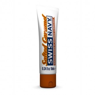 LUBRICANT WITH SALTED CARAMEL FLAVOR - 0.3 FL OZ / 10 ML